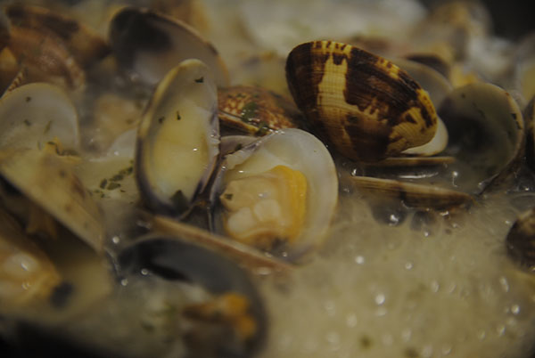 Receta de almejas a la marinera paso a paso