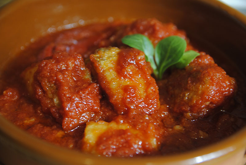 Bacalao con tomate