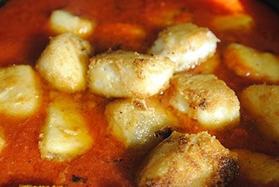 Receta de Bacalao con tomate paso a paso