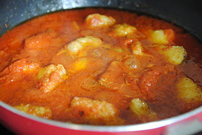 Receta de Bacalao con tomate paso a paso