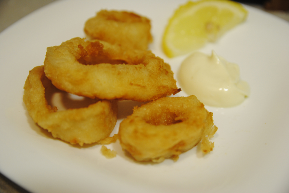 Receta de calamares a la andaluza