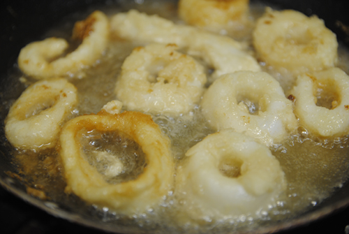 Receta de Calamares a la andaluza paso a paso