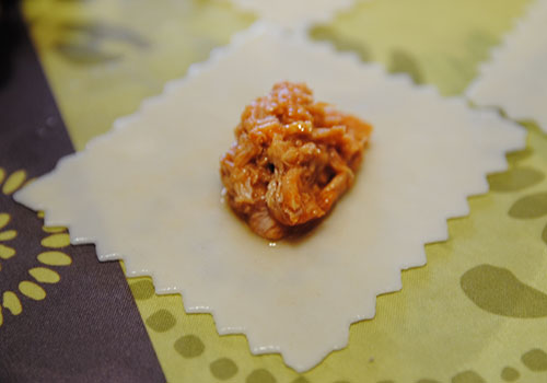 Receta de canelones de atún, tomate y huevo  paso a paso