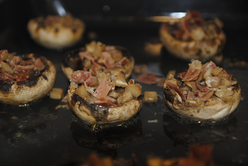 Receta de champiñones rellenos paso a paso