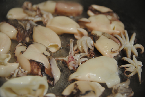 Receta de chipirones a la plancha paso a paso