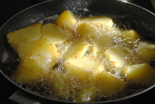 Cordero asado con patatas paso a paso