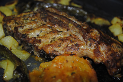 Receta de costillas de cerdo al horno con patatas paso a paso