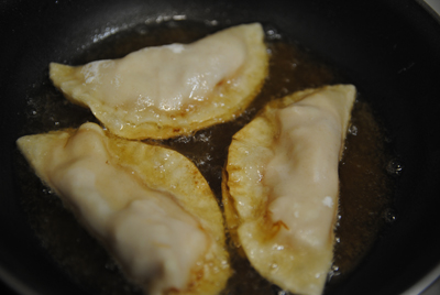 Empanadillas de bacalao, paso a paso