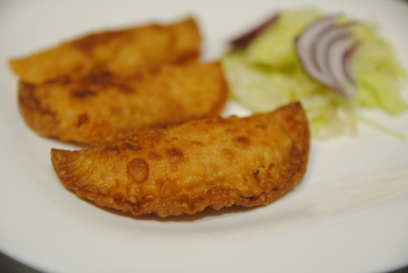 Empanadillas al horno de bacalao