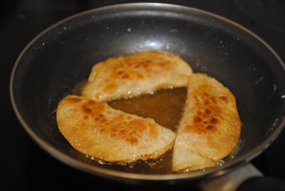 Empanadillas de bacalao, paso a paso