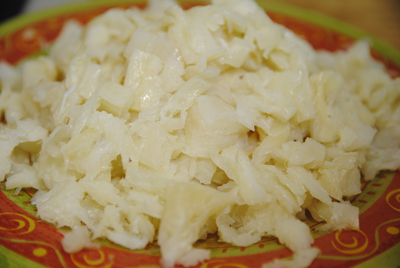 Empanadillas de bacalao, paso a paso