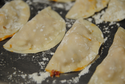 Empanadillas de bacalao, paso a paso