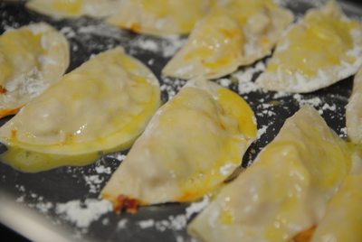 Empanadillas de bacalao, paso a paso