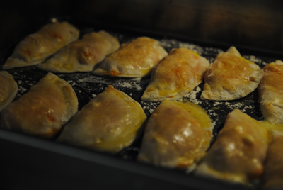 Empanadillas de bacalao, paso a paso