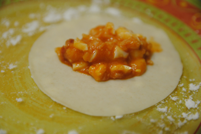 Empanadillas de bacalao, paso a paso