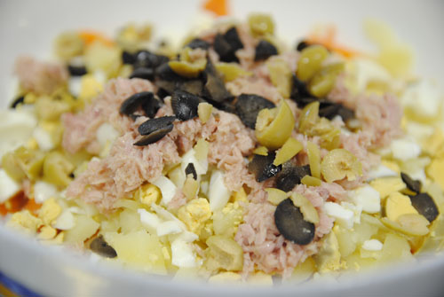 Receta de ensaladilla rusa paso a paso