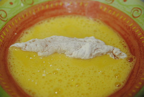 Receta de Lagrimas de pollo con salsa de miel y mostaza paso a paso