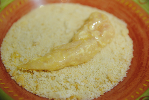 Receta de Lagrimas de pollo con salsa de miel y mostaza paso a paso