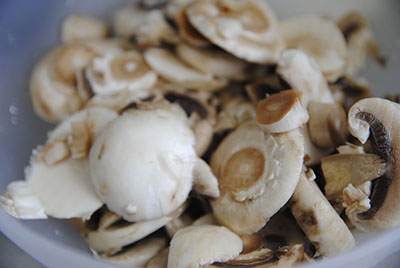 Receta de Merluza al horno con champiñones paso a paso