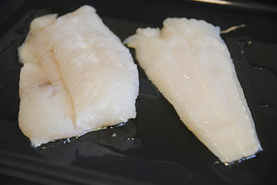 Receta de Merluza al horno con champiñones paso a paso