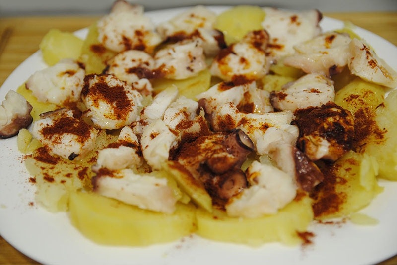 Receta de pulpo a la gallega paso a paso