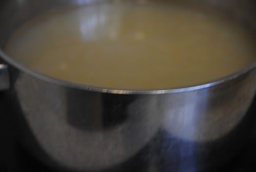 Receta de sopa de marisco con arroz paso a paso