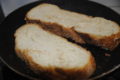 Receta de tosta de solomillo y queso camembert paso a paso